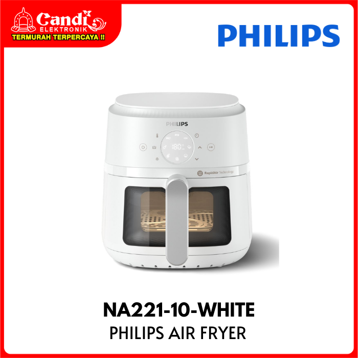 Philips Air Fryer Na221-10-white